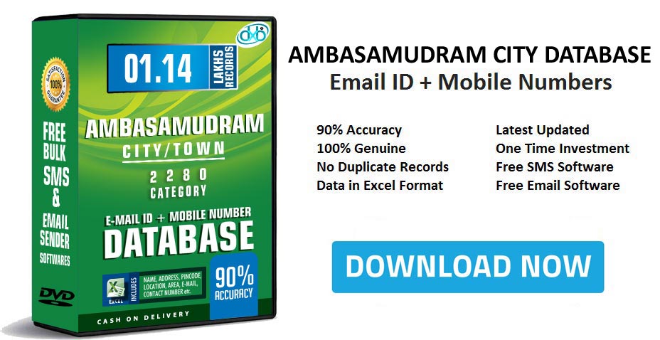 Ambasamudram mobile number database free download