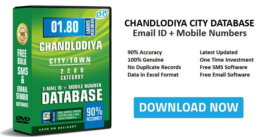 Chandlodiya mobile number database free download