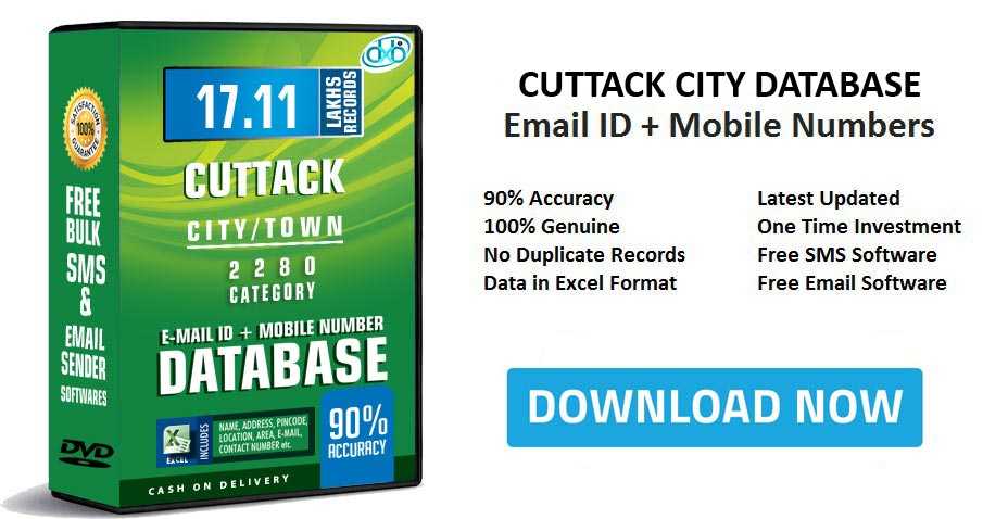 Cuttack mobile number database free download