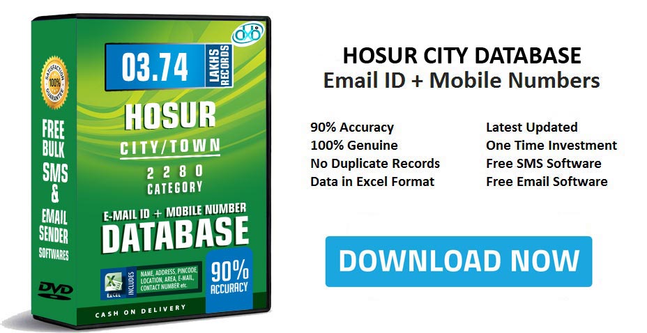Hosur mobile number database free download