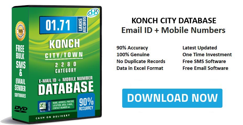 Konch mobile number database free download