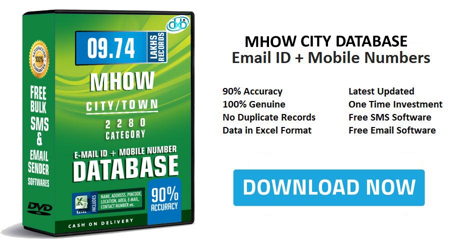 Mhow mobile number database free download