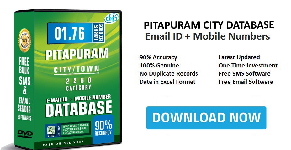 Pitapuram mobile number database free download
