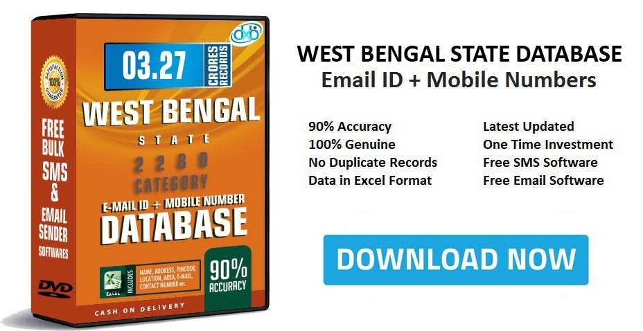 West Bengal mobile number database free download
