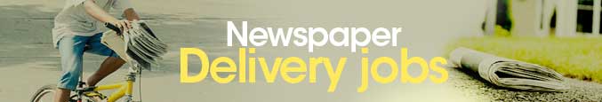 newspaper delivery or distribution jobs