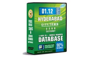 hyderabad city Email id and mobile number database